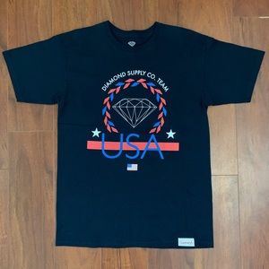 Diamond Supply Co. Team USA T-Shirt (navy blue)